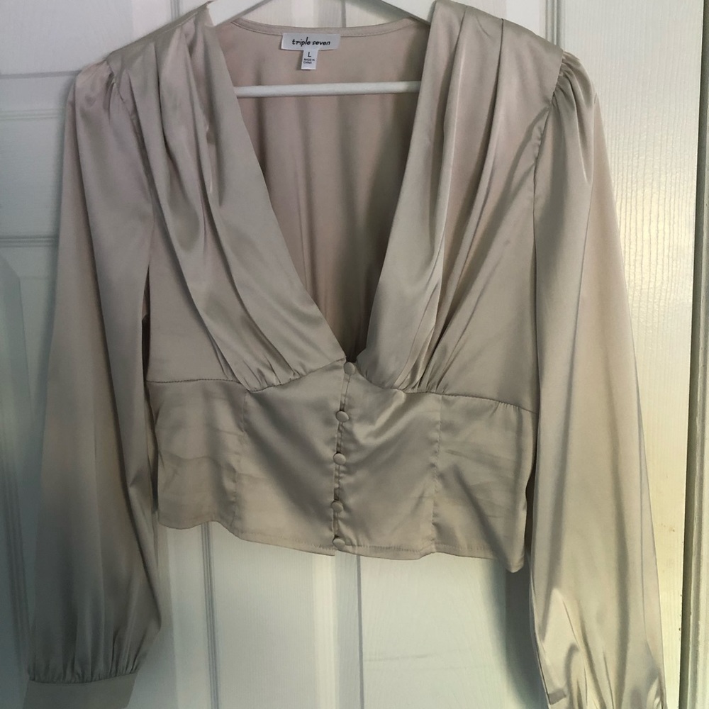 Mendocino Satin Blouse